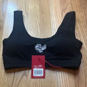 Black Women's Sports Bra